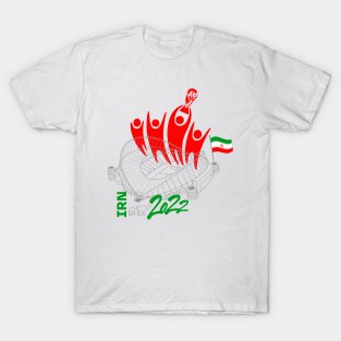 Iran World Cup Soccer 2022 T-Shirt